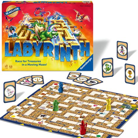Labyrinth Board Game from Ravensburger A Mythical Maze Collection Review YouTube
