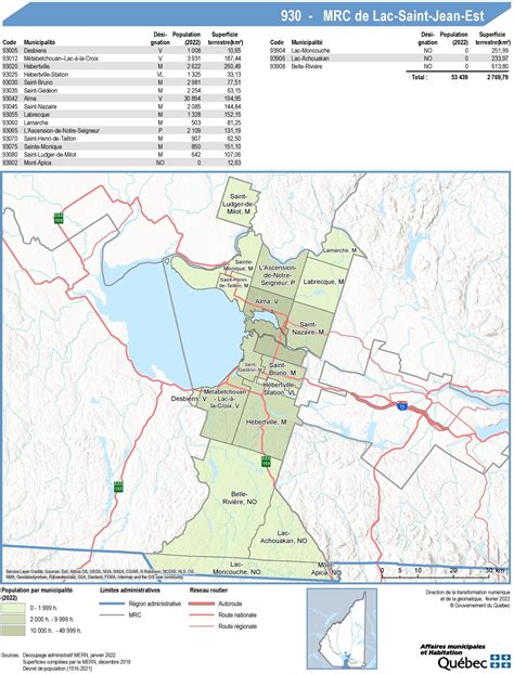 Lac-Saint-Jean-Est - Répertoire des municipalités - Quebec.ca