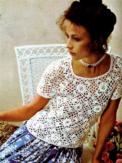 Lace Blouse Crochet Pattern MyCrochetPattern