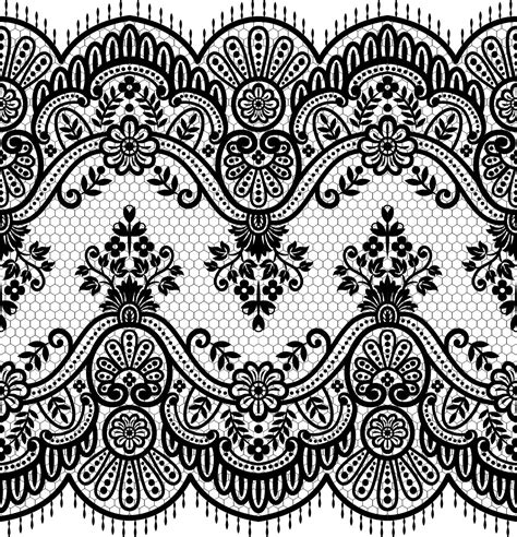 Lace Seamless Pattern Seamless Patterns Vector Art Illustration Lace Patterns