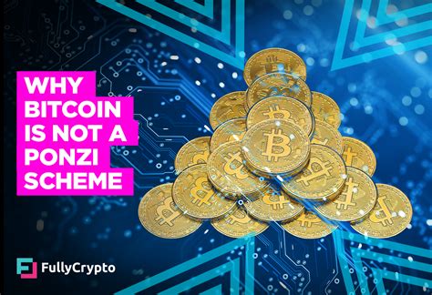 Lack of Centralized Control in Bitcoin: Not a Ponzi Scheme Indicator