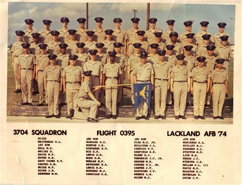 Lackland bmt photos. BMT Squadron and Flight number (if known) Flight 1395. Year and Month of BMT Graduation Nov 30, 1967. Enter your BMT Memory or question for the greater community. Looking for flight orders. Myself and a dozen other flight members were an illegal, secret experiment without our knowledge or permission in Basic Training. 