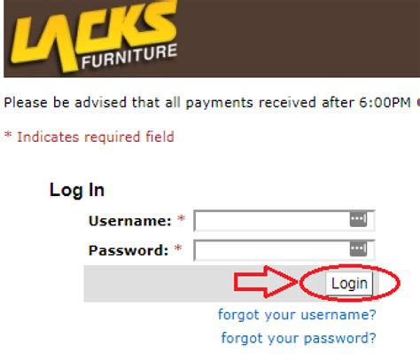 Lacks Login