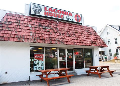 Laconia house of pizza. 334 Union Ave. Laconia, NH 03246. (603) 524-7070. Website. Neighborhood: Laconia. Bookmark Update Menus Edit Info Read Reviews Write Review. 