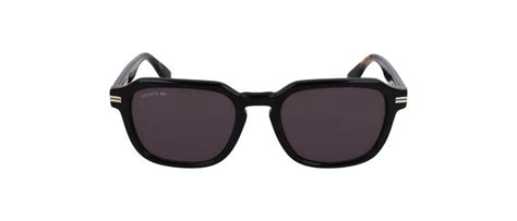 Lacoste L6046s 275 52 Erkek Kare Kırçıllı Kahverengi Kemik Güneş. 