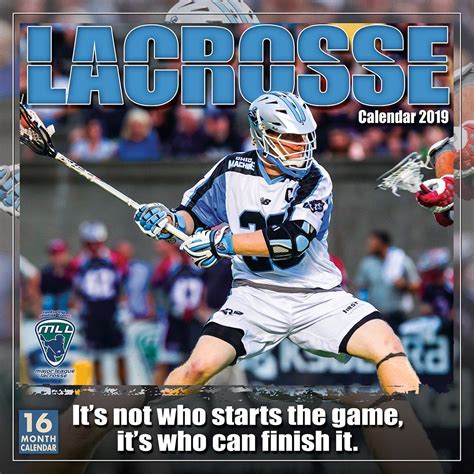 Download Lacrosse 2018 Wall Calendar By Not A Book