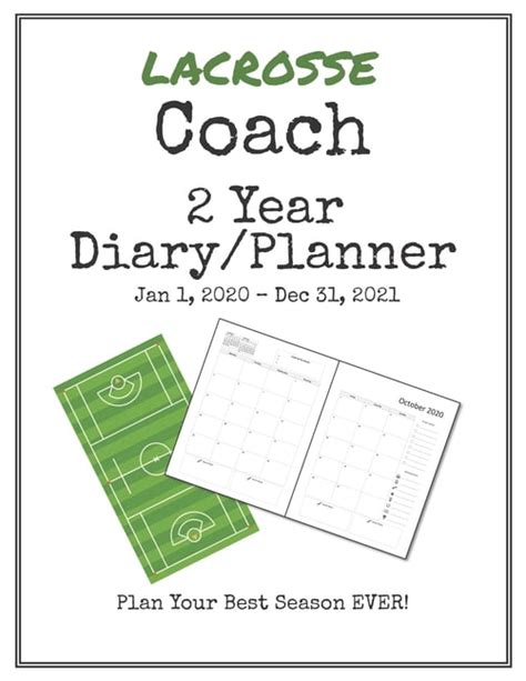 Read Online Lacrosse Coach 20202021 Diary Planner Organize All Your Games Practice Sessions  Meetings With This Convenient Monthly Scheduler By Westport Publishing
