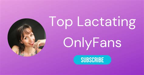 Lactation onlyfans