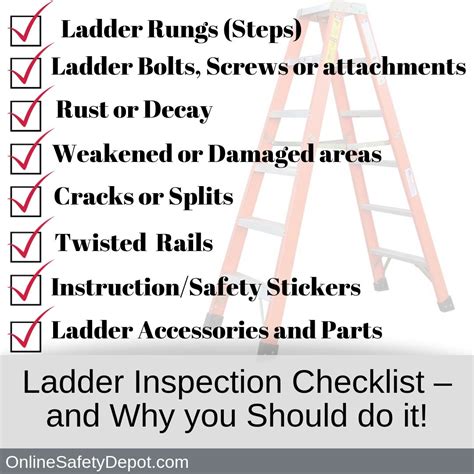 Ladder Inspection Checklist and Why you Should do it!