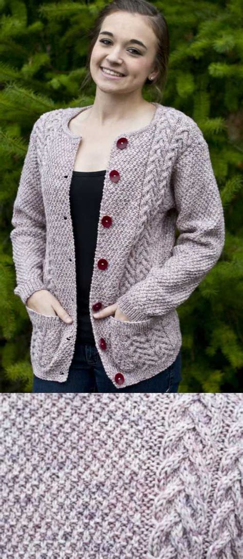 Ladies Cardigan Knitting Patterns Free