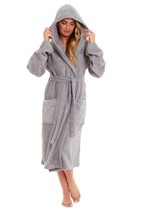 2024 Ladies Hooded Towelling Bathrobes: The Perfect Combination of Comfort and Style-marketplaceplus.shop