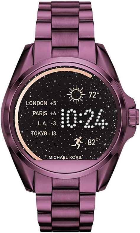 Ladies Michael Kors Access Purple Smart Watch eBay