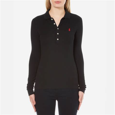 Ladies Ralph Lauren Long Sleeve Polo eBay