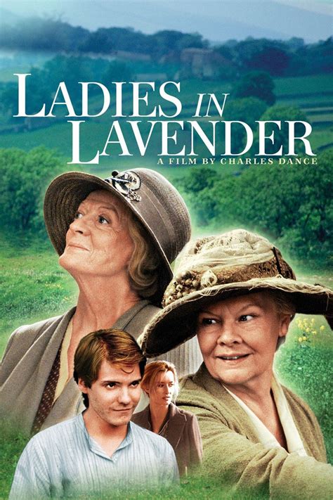Ladies in lavender movie. Ladies In Lavender is a British film, made perfectly by Charles Dance, who knows how to make a quality film! I love how throughout the entire film, you'll see scenes of the sea and birds flying which was all filmed in the U.K. Dame Judi Dench plays Ursula and Dame Maggie Smith plays Janet, two sisters, two spinsters who live in a Corninsh ... 