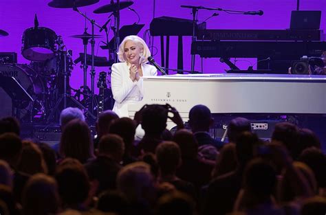 Lady Gaga Surprises Hurricane Benefit to Perform, Talk ... - Billboard