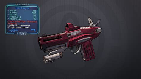 Fibber is a unique aftermarket pistol manufactured by Hyperion. In Borderlands 2, it is obtained from the mission A Real Boy: Human located in Eridium Blight.In Borderlands: The Pre-Sequel, the Fibber does not drop, and can only be obtained via third-party programs. Would I lie to you? – All figures shown on the weapon card are false. Has …. 