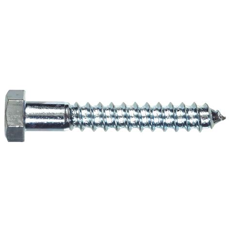 Lag screws lowes. A 1-pound box of standard 1.25-inch-long drywall screws contains approximately 300 pieces. However, the larger the screw length or diameter, the fewer screws per pound. Drywall screws are designed to hang drywall panels to a wood frame. 