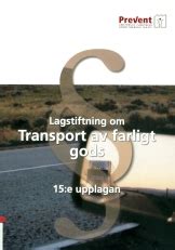 Lagstiftning om transport av farligt gods. - Subaru liberty legacy 1989 1990 1991 1992 service repair workshop manual.