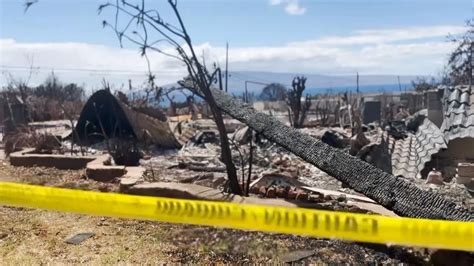 Lahaina family finds heirloom in rubble of their home on first visit after deadly wildfire