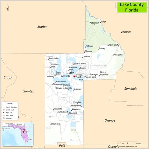 Lake County, Florida Detailed Pedia