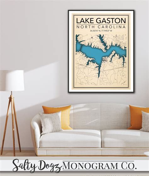 Lake Gaston Art - Etsy