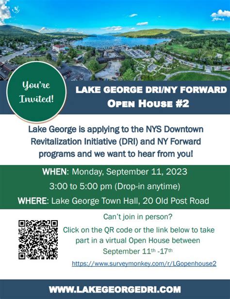 Lake George seeks community input on DRI funding