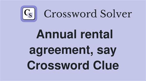 Lake Rental - Crossword Clue Answers - Crossword Solver