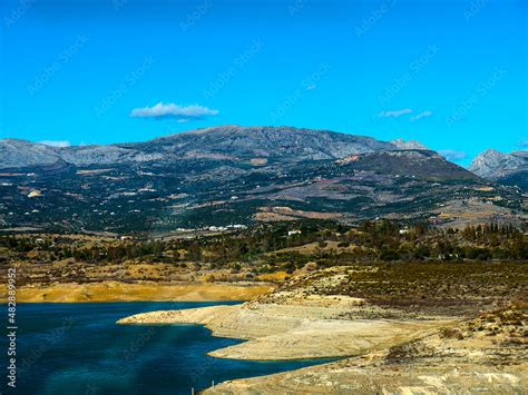 Lake Viñuela Axarquia in the Malaga province