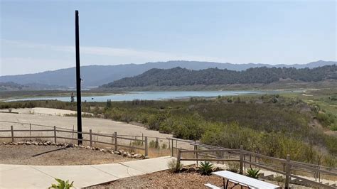 Lake casitas water level today. Report. Lake Casitas's current water temperature is 67°F Todays forecast is, Clear With a high around 74°F and the low around 44°F. Winds are out of the NNW at 10mph, with wind gusts of 21mph. Natural. Thermal. 
