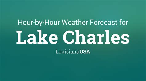 Tonight. Friday. Lake Charles, LA. Weather Forecast Office. NWS Lake Charles. Weather.gov > Lake Charles, LA. Current Hazards. Current Conditions. Radar. Forecasts. Rivers and Lakes. Climate and Past Weather. Local Programs. Click a location below for detailed forecast. Last Map Update: Fri, May. 31, 2024 at 5:43:25 pm CDT.
