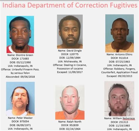 Indiana Offender Lookup. Department Name Indiana Department of Corrections Location 302 W. Washington Street, Room E-334, Indianapolis, IN 46204 ... Adams County Inmate Search: Click Here: 260-724-7141: 313 South 1st Street PO Box 608, Decatur, IN, 46733 ... Lake County Inmate Search: Click Here: 219-755-3421: 2293 North Main Street, Crown .... 