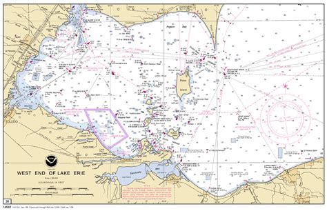 Lake erie western basin reef map. offers great access to Lake Erie's Western Basin famous reefs. Some of these reefs are Niagara Reef, Toussaint Reef, Locust Point Reef, Turtle Reef, Crane Reef and more. Another good place to fish is West Sister Island area and West Sister Reef. Here many Marinas and Charter boats can be found to accommodate your fishing needs. 