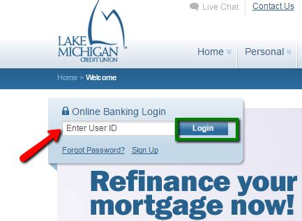 Lake michigan credit union online banking. Digitally manage your business banking from anywhere, anytime. Business Online Banking. Manage all aspects of your accounts without ever leaving your desk: Check balances. Pay bills online. Transfer funds between accounts. View statements and account history. Register hereto get started. Login. 