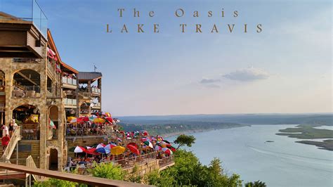 Lake oasis austin. The Oasis on Lake Travis in Austin Texas, is renowned for its stunning panoramic views of Lake Travis and the Texas Hill Country. Perched high above the lake, it offers a unique dining experience with multiple restaurants, catering to various culinary preferences. The breathtaking sunsets, coupled with the vibrant … 