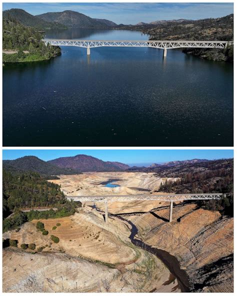 In September 2021, water levels in Oroville dipped to their lowest ever at 628.47 feet, at just 24% capacity. As of Monday, water levels neared 900 feet -- more than 100 feet higher than this time last year.. 