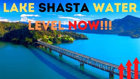 Lake Shasta Water Level. WATER LEVEL. Feet MSL. Wednesday, October 11, 2023 5:00:00 AM Level is 47.55 feet. Preparing lake level chart... Level Base: MSL Full Pool:. 