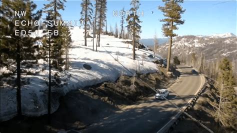 Caltrans image and video for US-50 : South Lake Tahoe : Hwy 50 at Echo Summit.. 