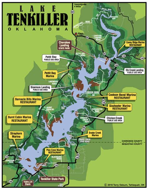 Tenkiller Lake is a Corps of Engineers reservoir operated by the Tulsa District located in Oklahoma. Because of concern over possible impacts to the reservoir of poultry waste applied to agricultural lands in the basin, a hydrodynamic and water quality model of Tenkiller Lake was constructed to evaluate how the reservoir would respond to changes in nutrient loading from the watershed.. 
