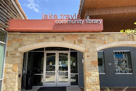 Lake travis community library. As a patron of the Lake Travis Community Library, you can apply for a TexShare Card. Your TexShare Card makes you eligible to receive library memberships at no charge at almost 700 public, academic, and medical libraries in Texas. For more information about TexShare Cards, please visit their website, stop by the library, or phone us at (512 ... 