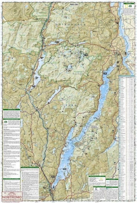 Read Lake George Great Sacandaga Adirondack Park National Geographic Trails Illustrated Map By Not A Book