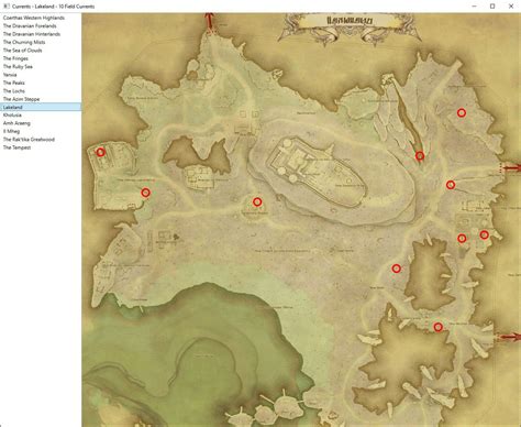 Each zone has a number of Aether Currents, points of interest that you have to find and attune to. Once you collect all of a zone's Aether Currents, ... Below, you'll see the locations and quests for Kholusia, Amh Araeng, Lakeland, Il Mheg, the Rak'tika Greatwood, and the Tempest. Shadowbringers Kholusia Aether Currents Locations.. 