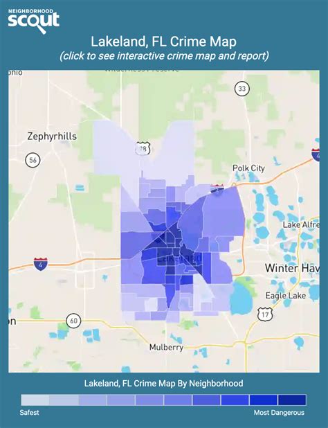 The Central Avenue crime map provides a detailed overview of all crimes in Central Avenue as reported by the local law enforcement agencies. Based on the color coded legend above, the crime map outlines the areas with lower crime compared to the areas with higher crime. ... Lakeland, FL crime data displayed above is derived from the FBI's ...
