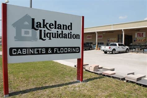 Lakeland, FL 33801. OPEN NOW. ... Lakeland Liquidation. Cabinets Floor Materials Flooring Contractors. Website. 19 Years. in Business (863) 665-8098. 2940 Us Highway .... 