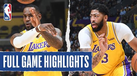 Lakers game highlights tonight. The Denver Nuggets are one game away from the first trip to the NBA Finals in franchise history. After dispatching the Los Angeles Lakers in Game 3 of the Western Conference finals, the Nuggets ... 