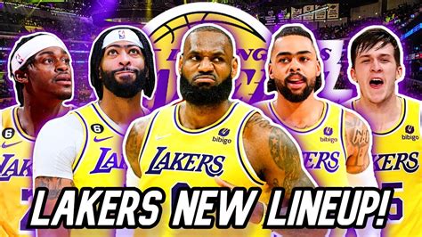 Lakers starting lineup tonight. Things To Know About Lakers starting lineup tonight. 