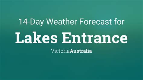 Lakes Entrance - Outer Weather Forecast, VIC - WillyWeather