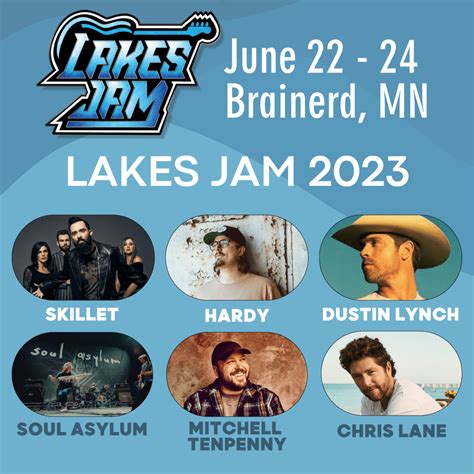 Lakes Jam 2023 Lineup