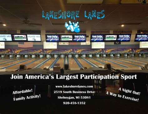 Lakeshore Lanes Bowling & More Sheboygan WI