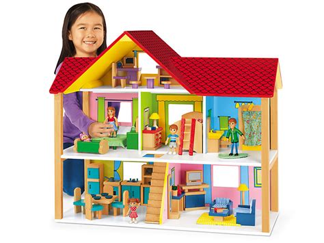 Lakeshore dollhouse. Great house, furniture needs some help. I purchased this dollhouse to be used in a play space for children under 4 at an art museum. Needless to say, it has ... 