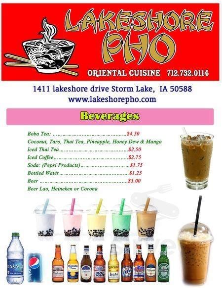 Lakeshore pho asian restaurant storm lake menu. Things To Know About Lakeshore pho asian restaurant storm lake menu. 